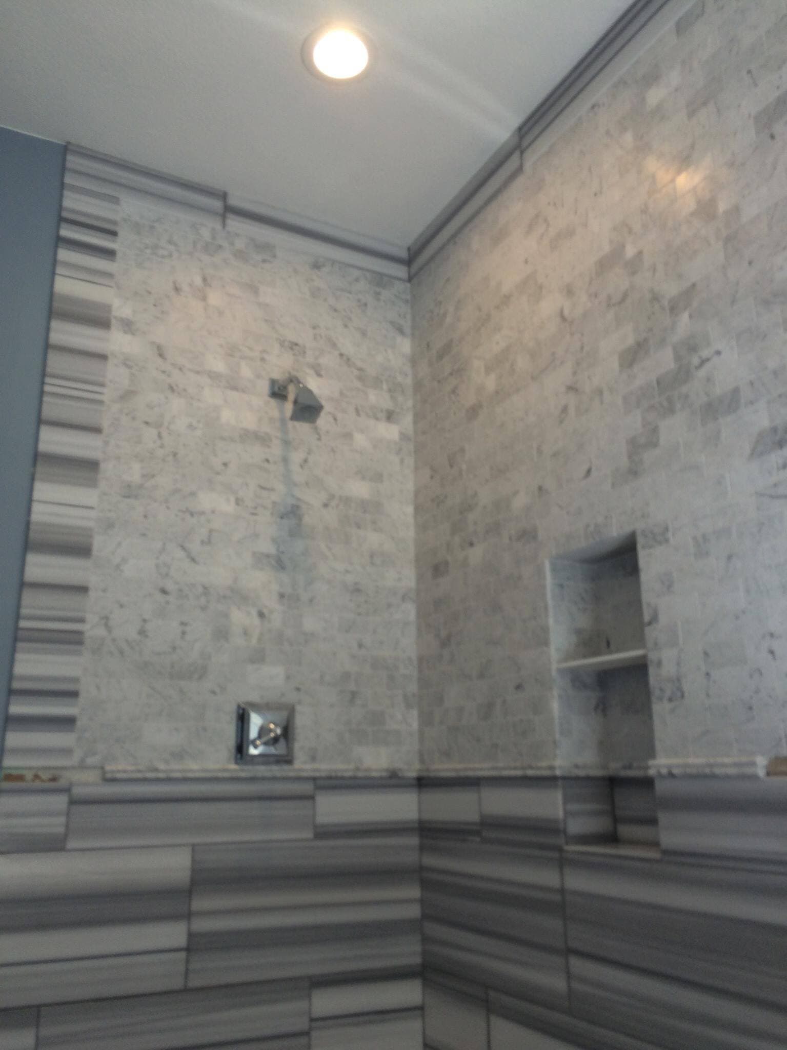 Stone Tile Shower